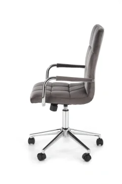 Halmar Fotele*GONZO 4 fotel młodzieżowy popielaty velvet (1p=1szt)1 sztuka