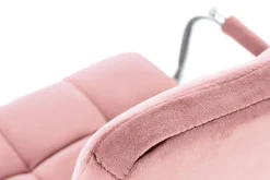 Halmar Fotele*GONZO 4 fotel młodzieżowy różowy velvet (1p=1szt)1 sztuka