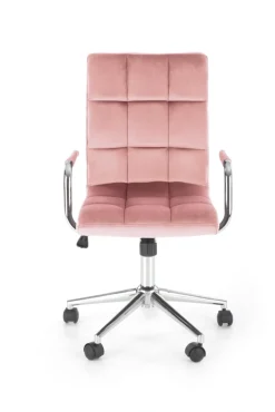 Halmar Fotele*GONZO 4 fotel młodzieżowy różowy velvet (1p=1szt)1 sztuka