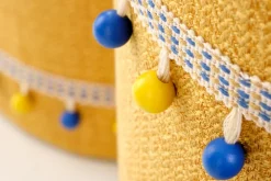 Halmar Fotele*GRADO zestaw 2 puf, żółty (1p=1szt)1 sztuka