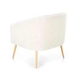 Halmar Fotele*GRIFON 2 fotel wypoczynkowy kremowy / naturalny (1p=1szt))1 sztuka