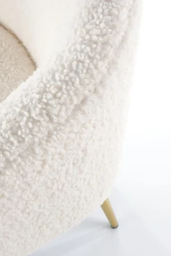 Halmar Fotele*GRIFON 2 fotel wypoczynkowy kremowy / naturalny (1p=1szt))1 sztuka