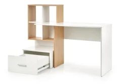 Halmar Biurka*GROSSO biurko dąb złoty / biały (2p=1szt)1 sztuka