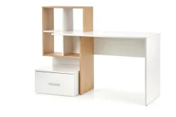 Halmar Biurka*GROSSO biurko dąb złoty / biały (2p=1szt)1 sztuka