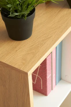 Halmar Biurka*GROSSO biurko dąb złoty / biały (2p=1szt)1 sztuka