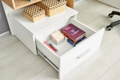 Halmar Biurka*GROSSO biurko dąb złoty / biały (2p=1szt)1 sztuka