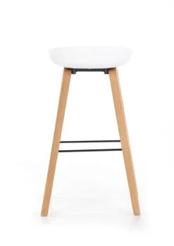 Halmar Taborety I Hokery*H86 hoker biało / popiel (1p=2szt)1 sztuka