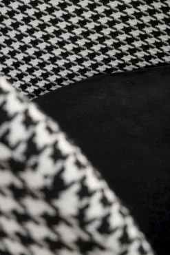 Halmar Taborety I Hokery*H113 hoker czarny / biały (2p=2szt)1 sztuka