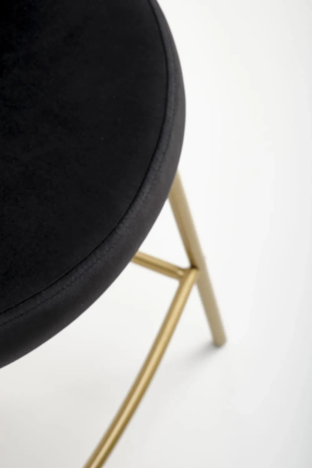 Halmar Taborety I Hokery*H113 hoker czarny / biały (2p=2szt)1 sztuka