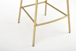 Halmar Taborety I Hokery*H113 hoker czarny / biały (2p=2szt)1 sztuka