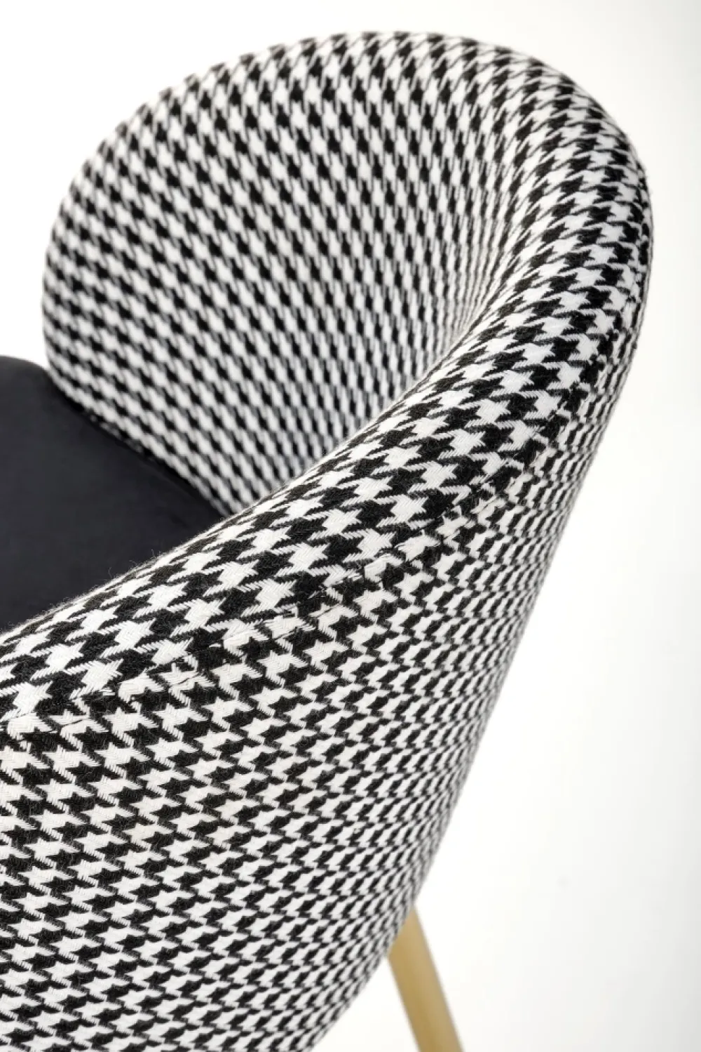 Halmar Taborety I Hokery*H113 hoker czarny / biały (2p=2szt)1 sztuka