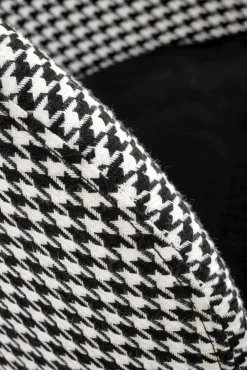 Halmar Taborety I Hokery*H113 hoker czarny / biały (2p=2szt)1 sztuka