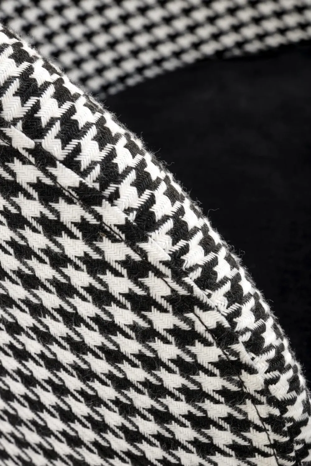 Halmar Taborety I Hokery*H113 hoker czarny / biały (2p=2szt)1 sztuka