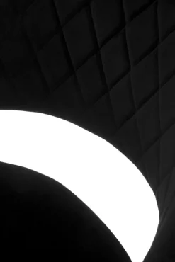 Halmar Taborety I Hokery*H124 hoker czarny / orzechowy (1p=1szt)1 sztuka