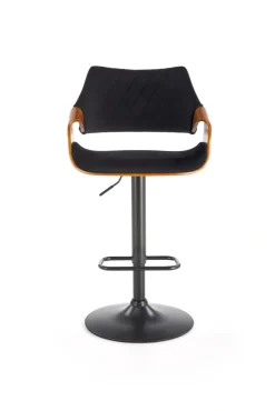 Halmar Taborety I Hokery*H124 hoker czarny / orzechowy (1p=1szt)1 sztuka