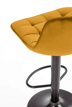 Halmar Taborety I Hokery*H95 hoker musztardowy (1p=1szt)1 sztuka