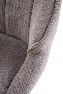 Halmar Taborety I Hokery*H122 hoker nogi - czarny, siedzisko - popielaty (1p=2szt)1 sztuka