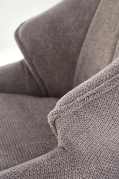 Halmar Taborety I Hokery*H122 hoker nogi - czarny, siedzisko - popielaty (1p=2szt)1 sztuka