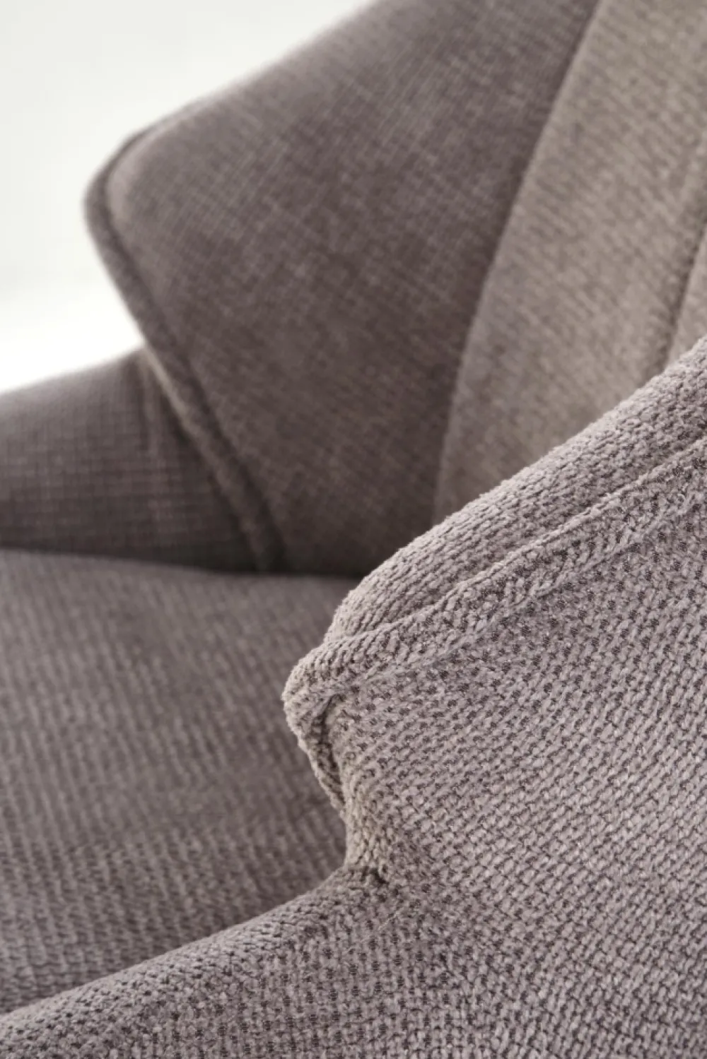 Halmar Taborety I Hokery*H122 hoker nogi - czarny, siedzisko - popielaty (1p=2szt)1 sztuka