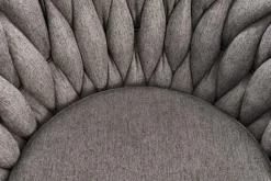 Halmar Taborety I Hokery*H125 hoker, nogi - czarny, siedzisko - popielaty (1p=2szt)1 sztuka