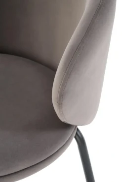 Halmar Taborety I Hokery*H121 hoker nogi - czarny, siedzisko - popielaty (1p=2szt)1 sztuka