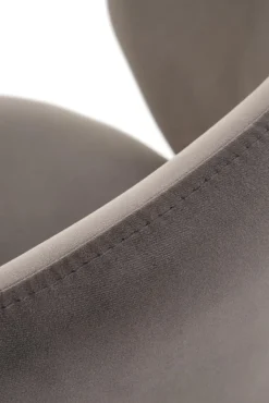 Halmar Taborety I Hokery*H121 hoker nogi - czarny, siedzisko - popielaty (1p=2szt)1 sztuka