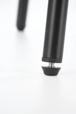 Halmar Taborety I Hokery*H121 hoker nogi - czarny, siedzisko - beżowy (1p=2szt)1 sztuka