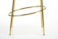 Halmar Taborety I Hokery*H116 hoker popielaty / złoty (1p=2szt)1 sztuka