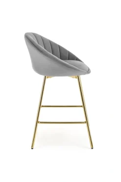 Halmar Taborety I Hokery Do Jadalni|Taborety I Hokery*H112 hoker popielaty / złoty (2p=2szt)1 sztuka