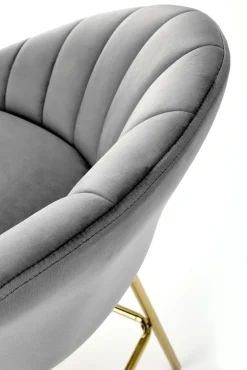 Halmar Taborety I Hokery Do Jadalni|Taborety I Hokery*H112 hoker popielaty / złoty (2p=2szt)1 sztuka