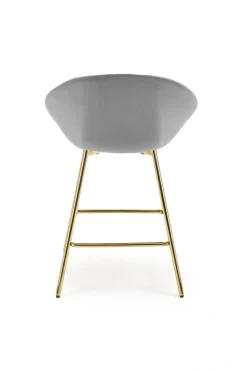 Halmar Taborety I Hokery Do Jadalni|Taborety I Hokery*H112 hoker popielaty / złoty (2p=2szt)1 sztuka