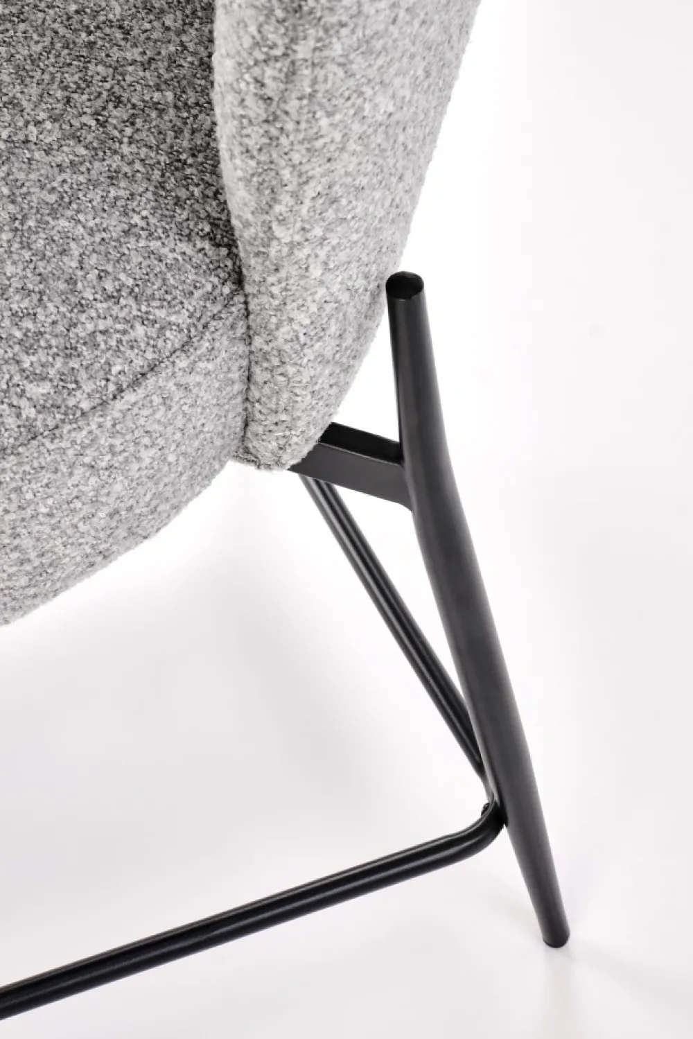 Halmar Taborety I Hokery*H126 hoker popielaty (1p=2 szt)1 sztuka