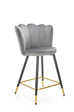 Halmar Taborety I Hokery*H106 hoker popielaty (1p=2szt)1 sztuka