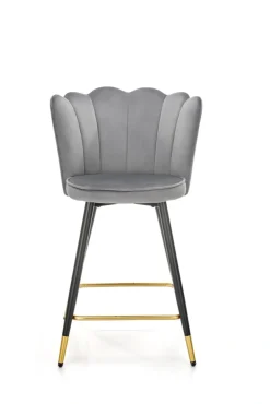 Halmar Taborety I Hokery*H106 hoker popielaty (1p=2szt)1 sztuka