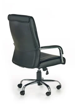 Halmar Fotele*HAMILTON fotel gabinetowy czarny1 sztuka