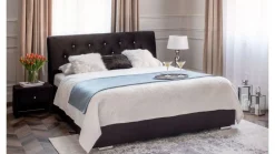 Hauss Łóżka Do Sypialni|Łóżka Tapicerowane*łóżko Amore z pojemnikiem, ozdobne kryształki