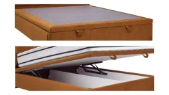 Hauss Łóżka Do Sypialni|Łóżka Tapicerowane*łóżko Costa slim z pojemnikiem w stylu skandynawskim