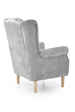 Halmar Fotele*HERMES fotel wypoczynkowy, popielaty (tkanina MARKOS 14-#22)1 sztuka
