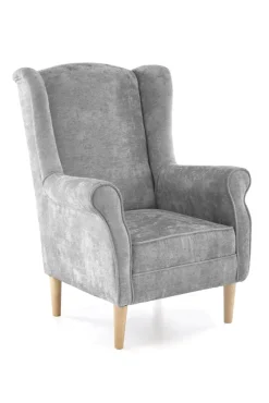 Halmar Fotele*HERMES fotel wypoczynkowy, popielaty (tkanina MARKOS 14-#22)1 sztuka