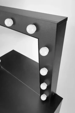 Halmar Biurka*HOLLYWOOD toaletka czarny (2p=1szt)1 sztuka