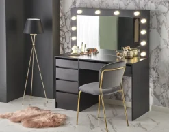 Halmar Biurka*HOLLYWOOD XL toaletka czarny (3p=1szt)1 sztuka