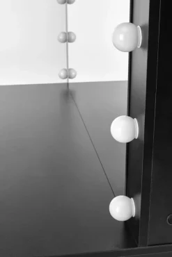 Halmar Biurka*HOLLYWOOD XL toaletka czarny (3p=1szt)1 sztuka