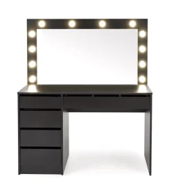 Halmar Biurka*HOLLYWOOD XL toaletka czarny (3p=1szt)1 sztuka