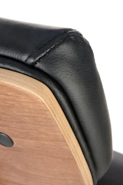 Halmar Fotele*IGNAZIO fotel obrotowy, orzechowy-czarny (1p=1szt)1 sztuka