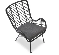 Halmar Fotele*IKARO 2 fotel czarny / popielaty (1p=4szt)1 sztuka