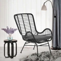 Halmar Fotele*IKARO 2 fotel czarny / popielaty (1p=4szt)1 sztuka