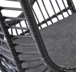 Halmar Fotele*IKARO 2 fotel czarny / popielaty (1p=4szt)1 sztuka