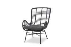 Halmar Fotele*IKARO 2 fotel czarny / popielaty (1p=4szt)1 sztuka