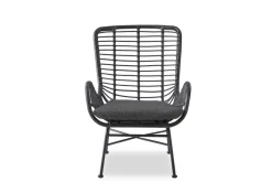 Halmar Fotele*IKARO 2 fotel czarny / popielaty (1p=4szt)1 sztuka