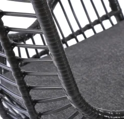 Halmar Fotele*IKARO 2 fotel czarny / popielaty (1p=4szt)1 sztuka